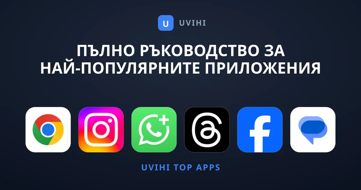 Пълно ръководство за най-популярните приложения за Комуникация